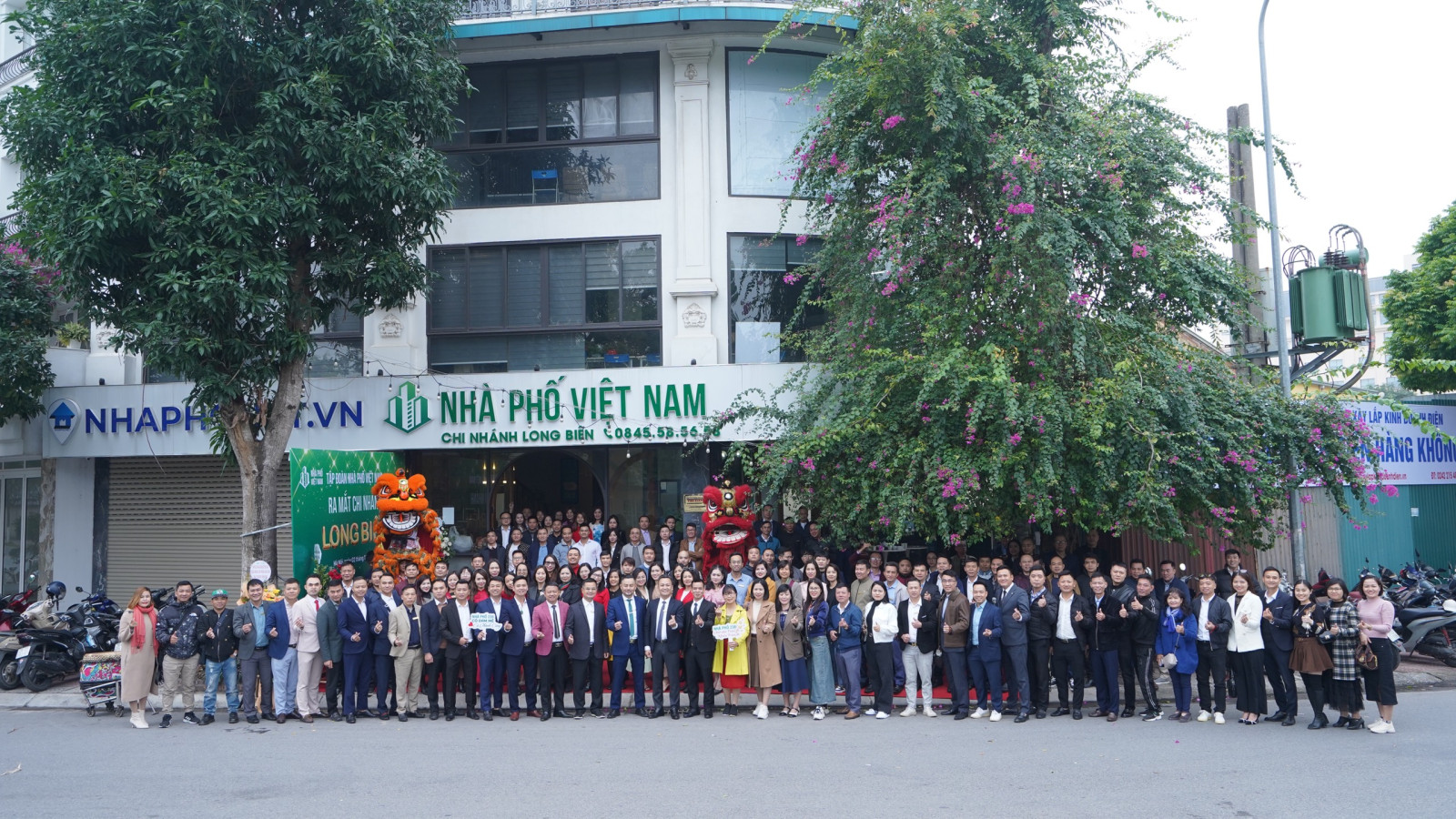 Nhà Phố Việt Nam khai trương chi nhánh Long Biên với mục tiêu cuối năm 2024 cán đích 1500 nhân sự