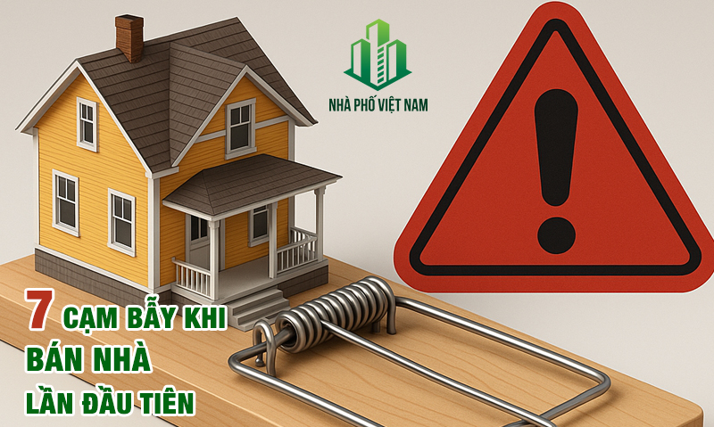 7 Cạm Bẫy Người Mới Thường Mắc Phải Khi Bán Nhà – Nhận Diện Sớm Để Tránh Mất Tiền Và Thời Gian