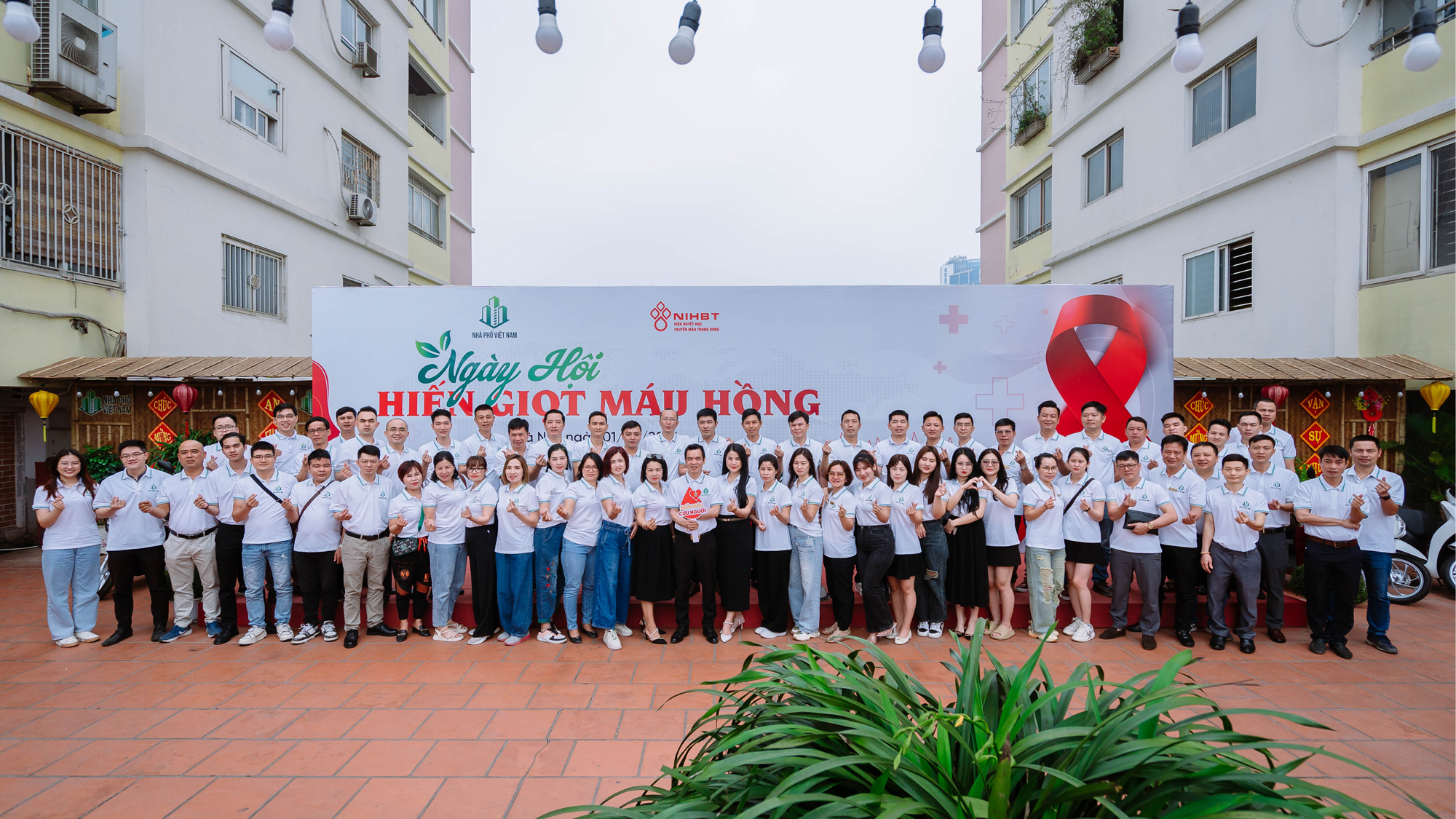 Xúc động buổi lễ hiến máu lần thứ 3 của tập đoàn BĐS Nhà Phố Việt Nam