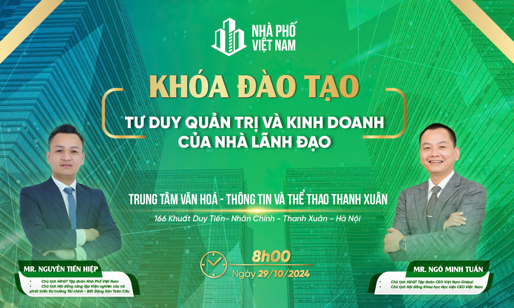 Khóa Đào Tạo: Tư Duy Quản Trị Và Kinh Doanh Cho Nhà Lãnh Đạo