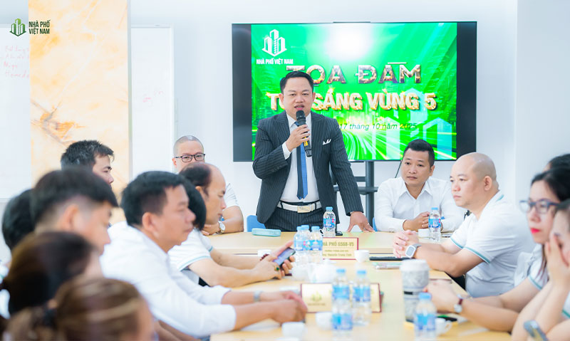 Nhà Phố Việt Nam – Vùng 5 tổ chức Tọa đàm “Phát triển vùng và nâng cao năng lực đội ngũ tư vấn môi giới”