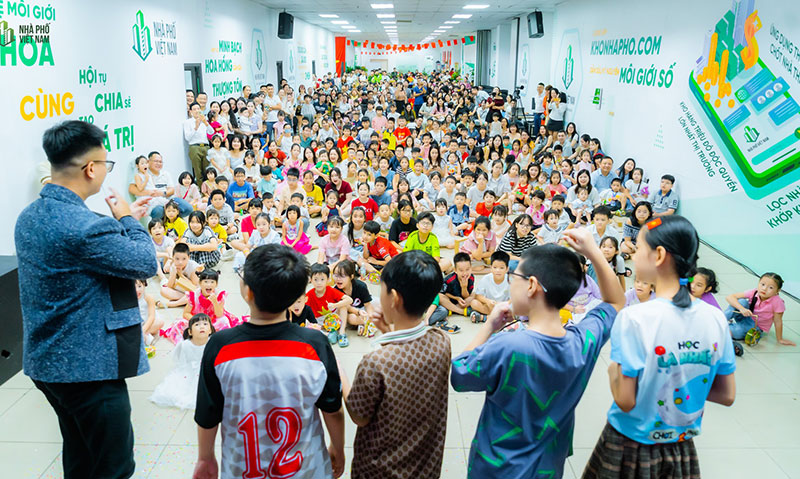 VUI HỘI TRUNG THU – ĐOÀN VIÊN TRỌN VẸN Tại Tập Đoàn Nhà Phố Việt Nam